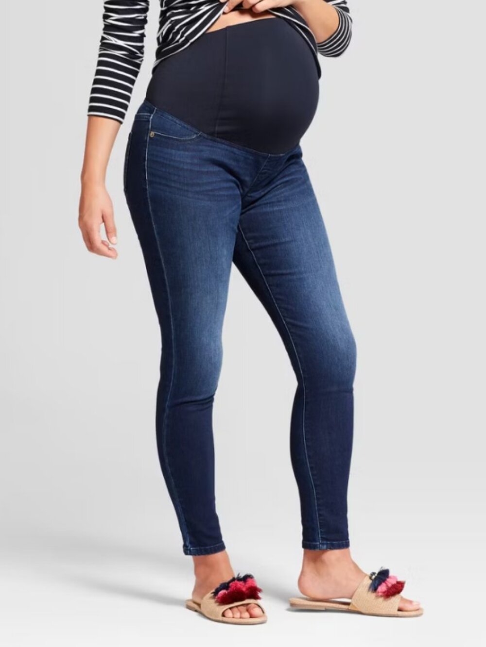 Isabel Maternity Skinny Jeans EUC - Maternity Size 6 - Med Wash